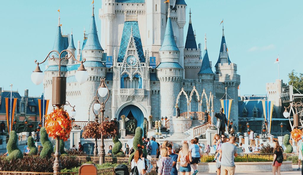Cinderella's castle in the Magic Kingdom at Walt Disney World