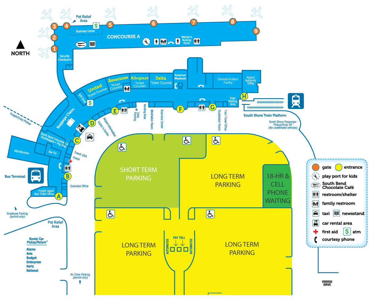 Main Concourse Map
