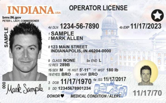 Indiana Real ID
